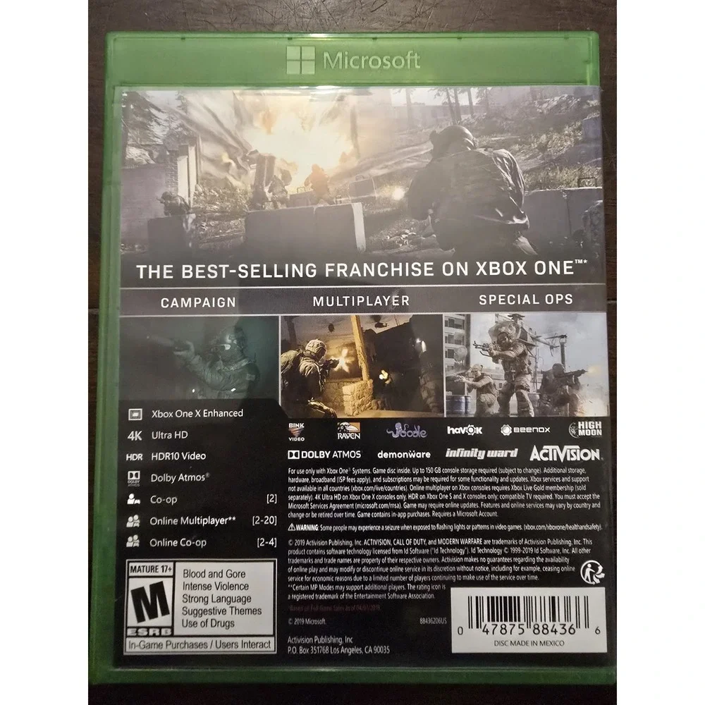 Call‎ of Duty Modern Warfare Xbox One TESTED